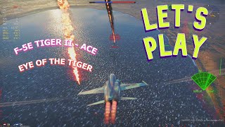 War Thunder - F-5E Tiger II *Ace* "Eye Of The Tiger" Live Gameplay [1440p]