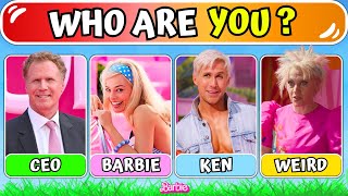 Which BARBIE Character Are You? 👱‍♀️💕 | Barbie Movie Quiz