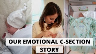 OUR DRAMATIC BIRTH STORY || EMERGENCY C-SECTION AT 39 WEEKS || EPIDURAL DIDN'T WORK