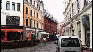 Riga - Ryga - Łotwa - Latvia - One rainy day. 2013 - HD