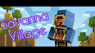 Minecraft #2 - Savanna Village | The Travelling Trader.