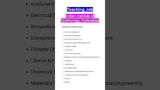 Assistant Professor|Associate Professor|Professor Vacancy2024# academicposition#teachingjobs# apply