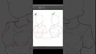 How I draw clothes on a pose #shorts #art #sketch #drawing