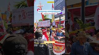 SUKACITA MASYARAKAT DI KARNAVAL KEMERDEKAAN INDONESIA#shorts