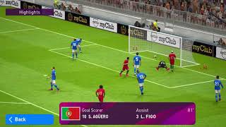 Pes 20 aguero superb goal