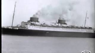 Europa and Bremen in the Solent - Original footage