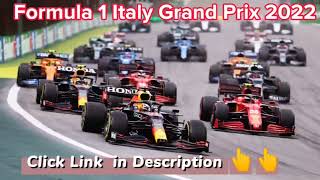 [LIVE] FORMULA 1 2022 Italian Grand Prix