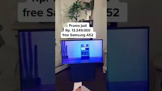 Samsung The Sero 4K Smart TV 43" bisa diputar Horizontal n Vertikal