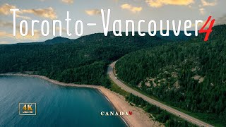 Toronto-Vancouver 2021| Part 4 | Round Road Trip | 4K | CANADA | Путешествуем по Канаде