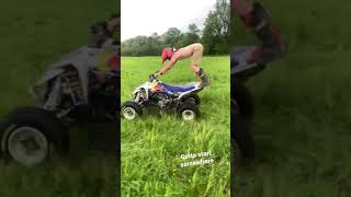 450 quad wheelie