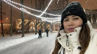 Snowy in Moscow