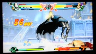 UMVC3: Dr.Doom corner combo variation feat. Spencer & Magneto