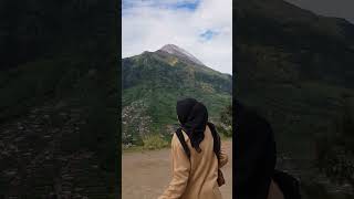 Luar Biasa!!! Indahnya Gunung Merapi Terpampang Dengan Jelas #shorts #merapi