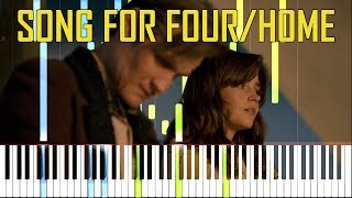 Song For Four/Home - Doctor Who [Synthesia Piano Cover]