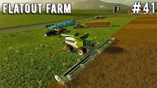 farming Simulator 22 Flatout Farm Timelapse Ep #41  Mega Farm fs22 gameplay