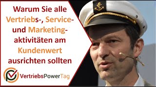 Warum Sie alle Vertriebs-, Service- und Marketing-Aktivitäten am Kundenwert ausrichten sollten