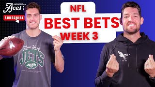 🏈 Aces NFL Show 🤑 Week 3 Best Bets!