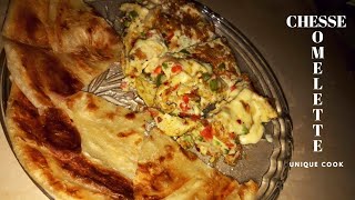 Cheese Omelette Recipe |Yummy Cheese Omelette |Easy egg breakfast recipe |by Unique Cook