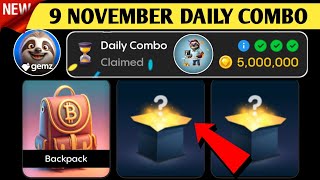 Gemz Daily Combo 9 November | Gemz Daily Code 9 November | Daily Combo Today