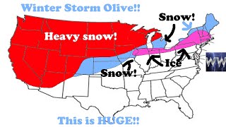 MAJOR Winter Storm expected to impact US this week! Significant icing for the Northeast! Plan ahead!