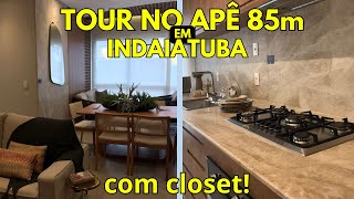 TOUR NO APARTAMENTO DE 85m | INDAIATUBA |