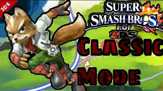 Super Smash Bros for Nintendo 3DS Classic Mode with Fox (Old!)