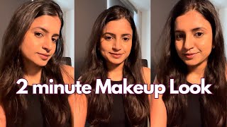 QUICK & EASY 2 MINUTES MAKEUP ROUTINE | Perfect for beginners