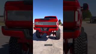 Red dragon monster truck