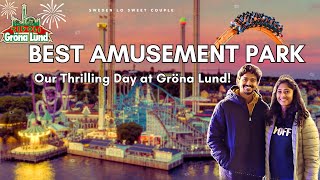 Best Amusement Park | Our Thrilling & adventurous🎢 day | Gröna Lund #teluguvlogs #indiansinsweden