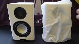 Elac Carina Bookshelf Unboxing at True Audiophile