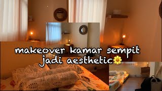 makeover kamar sempit low budget