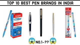 Top 10 Best Pen Brands In India 2023