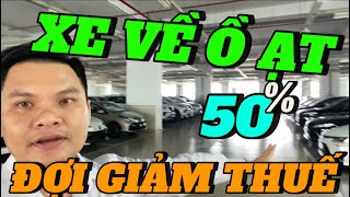 Xe Toyota ồ ạt về Đại lý Bến Thành chờ giảm thuế trước bạ…