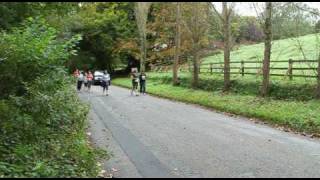 Eden Project Marathion 2009 - Half Marathon all the runners.