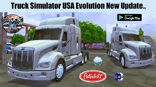 Truck Simulator USA Evolution-New Update (Peterbilt 579 Gameplay)