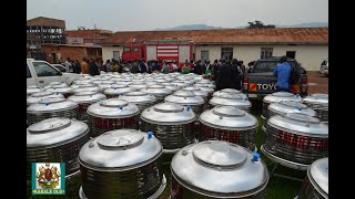 Kabale and Rukiga Schools given WASH implements to improve on Sanitation and Hygiene.