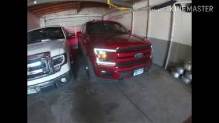 2018 Ford F150 SEQUENTIAL LED HEADLIGHTS  DAY AND NIGHT PREVIEW