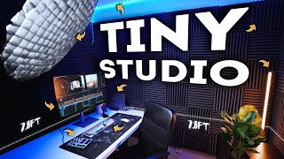 My TINY YouTube Home Studio Tour