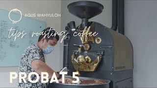 PROSES ROASTING MENGGUNAKAN MESIN PROBAT #shorts