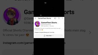 bol bol Tujhe 🤣🤣Kya chahie😅 1 million😋 followers😛#shorts #video @GamerFleetShortsOG