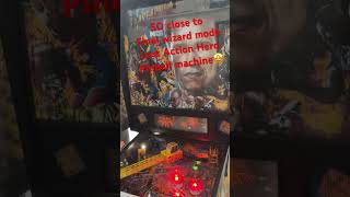 SO close to final wizard mode on Last Action Hero Pinball machine #2024 #achievement #inspiration