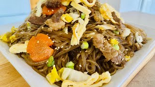 Yummy Korean Noodles - Japchae