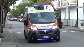 Ambulanza Castel Monte Onlus - Italian ambulance responding code 3