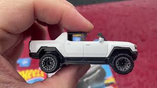 2023 Hot Wheels HW GMC Hummer EV white #hotwheels #toycar #unboxing