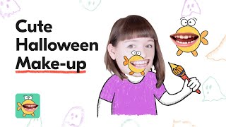 Cute Halloween Makeup Tutorials - Become Finny from Speech Blubs