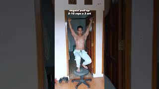 Pull Up Tutorial untuk pemula #gymworkout #tutorial #abs #pullups