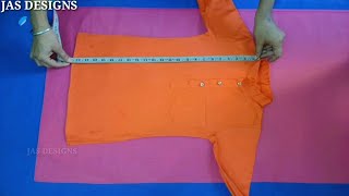 6 से 7 साल के बच्चों के kurta cutting and stitcting ||  baby boy kurta cutting and stitchting