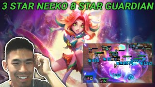 3 STAR NEEKO WITH 8 STAR GUARDIAN POG | Teamfight Tactics 8.5 PBE