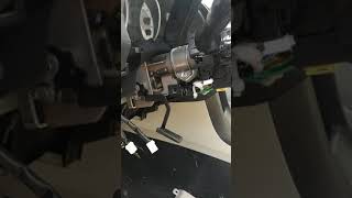 2014 Impreza ignition switch removal part 1