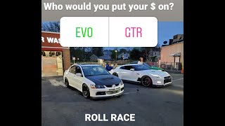 Nissan GTR Roll Race Evo